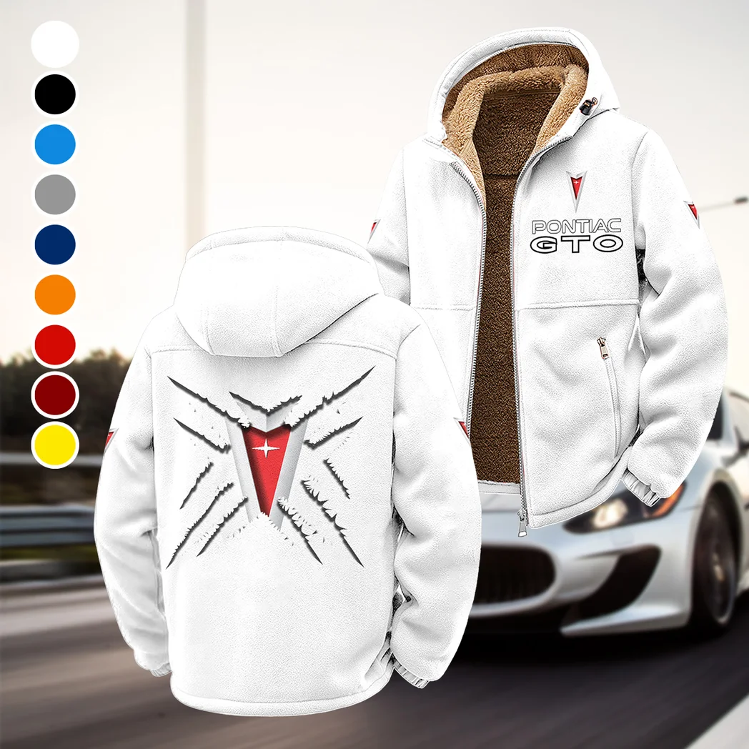 Racing Icon Winter Fleece Jacket, Ultra-Soft Fleece Shell HVN1450PG - White