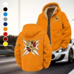 Performance Sedan Winter Fleece Jacket, Brushed Interior Winter Fleece HVN1450PO - Orange