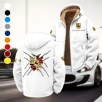 Performance Sedan Winter Fleece Jacket, Brushed Interior Winter Fleece HVN1450PO - White