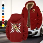 Performance Sedan Winter Fleece Jacket, Brushed Interior Winter Fleece HVN1450PO - Wine