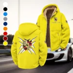 Performance Sedan Winter Fleece Jacket, Brushed Interior Winter Fleece HVN1450PO - Yellow