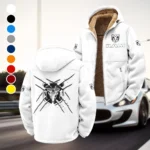 American Work Truck Winter Fleece Jacket, Anti-Pill Thermal Fleece HVN1450RT - White