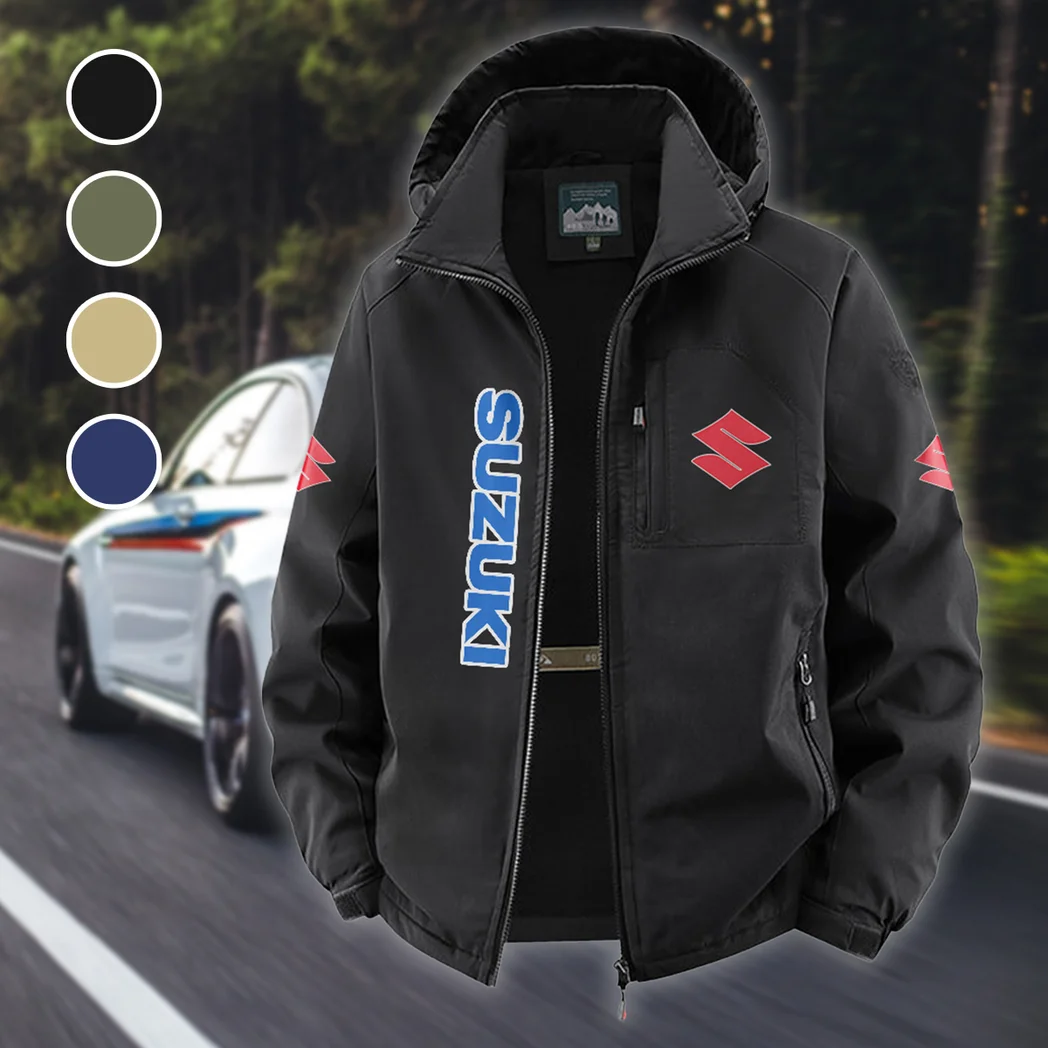 Street Racer Fleece Windbreaker Jacket, Anti-Pill Wind-Blocking Fleece HVN1450SU - Black