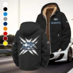 Boxer Engine Car Winter Fleece Jacket, Breathable Winter Comfort HVN1450SU - Black