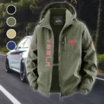 High-Tech Auto Fleece Windbreaker Jacket, Premium Bonded Fleece HVN1450TE - Green