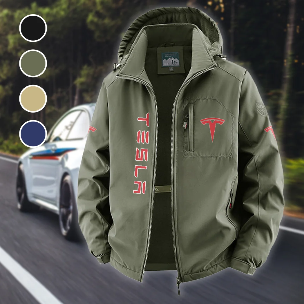 High-Tech Auto Fleece Windbreaker Jacket, Premium Bonded Fleece HVN1450TE - Green
