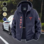 High-Tech Auto Fleece Windbreaker Jacket, Premium Bonded Fleece HVN1450TE - Navy