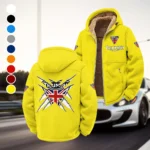 Adventure Nomad Winter Fleece Jacket, Sherpa Lined Winter Fleece HVN1450TM - Yellow