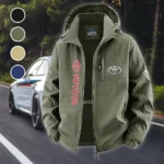 Everyday Driver Fleece Windbreaker Jacket, High-Density Windproof Fleece HVN1450TO - Green