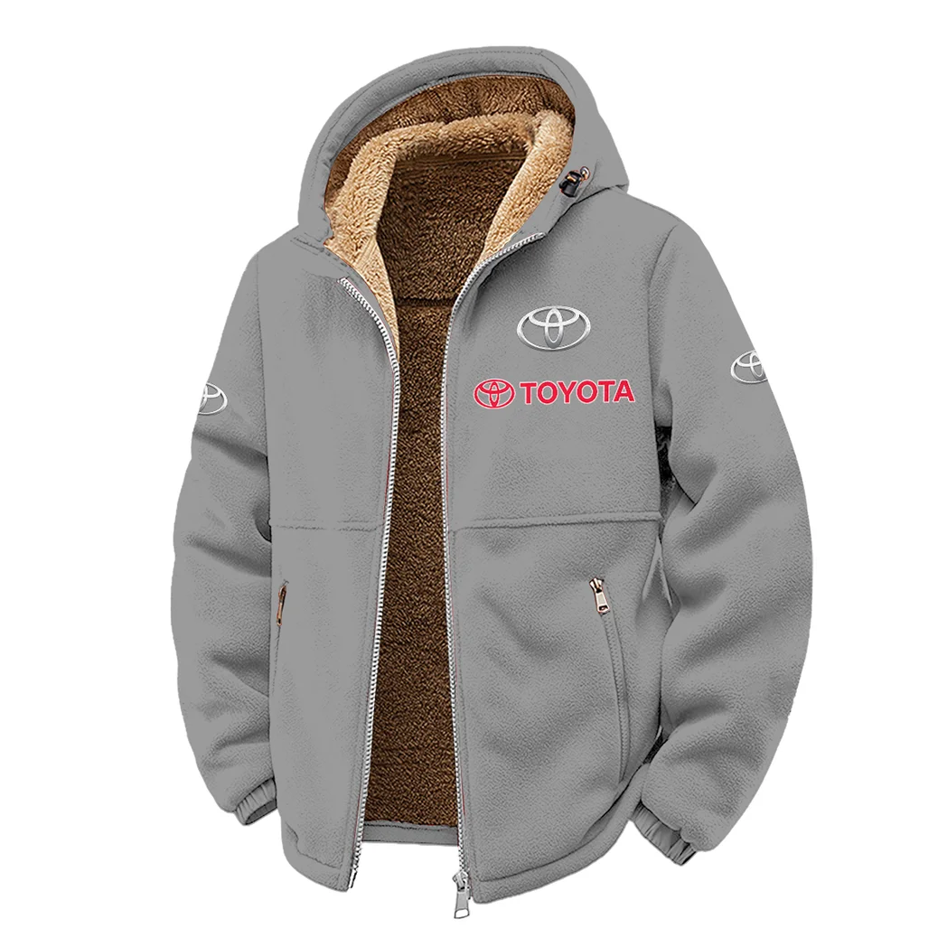 Everyday Driver Winter Fleece Jacket, Multi-Sport Winter Layer HVN1450TO - Grey - Image 2