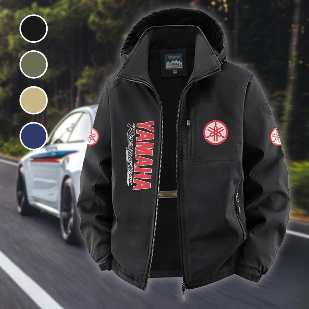 Road Motorcycle Fleece Windbreaker Jacket, Cross-Training Wind Shell HVN1450YA - Black