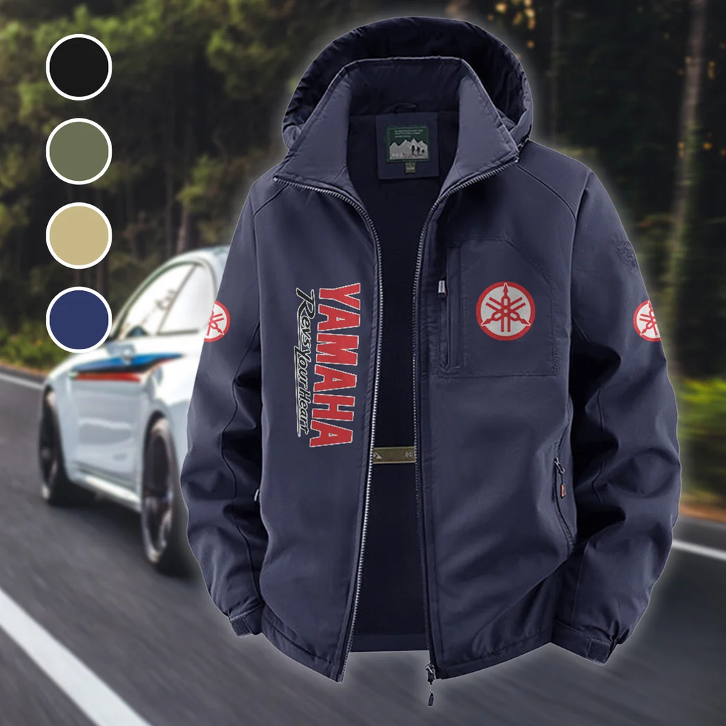 Road Motorcycle Fleece Windbreaker Jacket, Cross-Training Wind Shell HVN1450YA - Navy