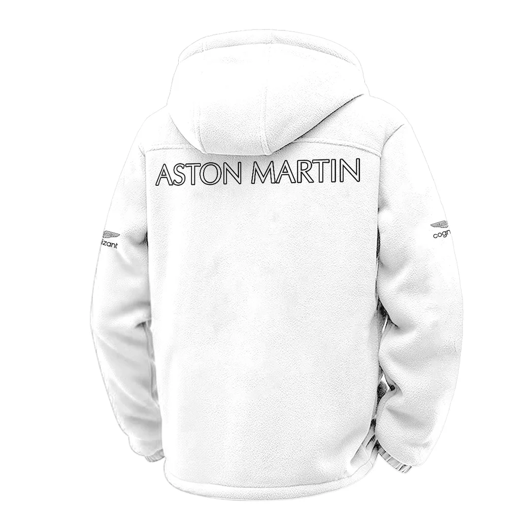Refined Sport Coupe Winter Fleece Jacket, Arctic Expedition Fleece HVN1451AM - White - Image 3