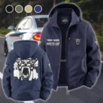 Winter Sports Vehicle Fleece Windbreaker Jacket, All-Weather Fleece Shield HVN1451AR - Navy