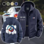 High-Speed Car Fleece Windbreaker Jacket, Core-Warmth Windbreaker HVN1451BM - Navy