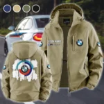 High-Speed Car Fleece Windbreaker Jacket, Windproof Fleece Hybrid HVN1451BM - Khaki