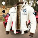 Flagship Sedan Fleece-Lined Hooded Jacket, All-Mountain Hooded Fleece HVN1451BM - White