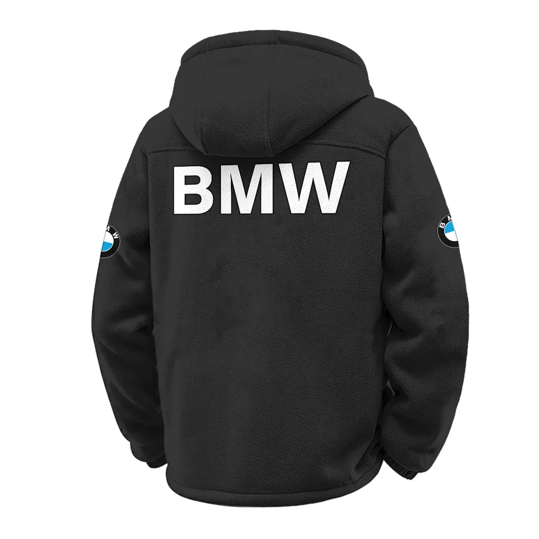Flagship Sedan Winter Fleece Jacket, Deep Winter Comfort Fleece HVN1451BM - Black - Image 3