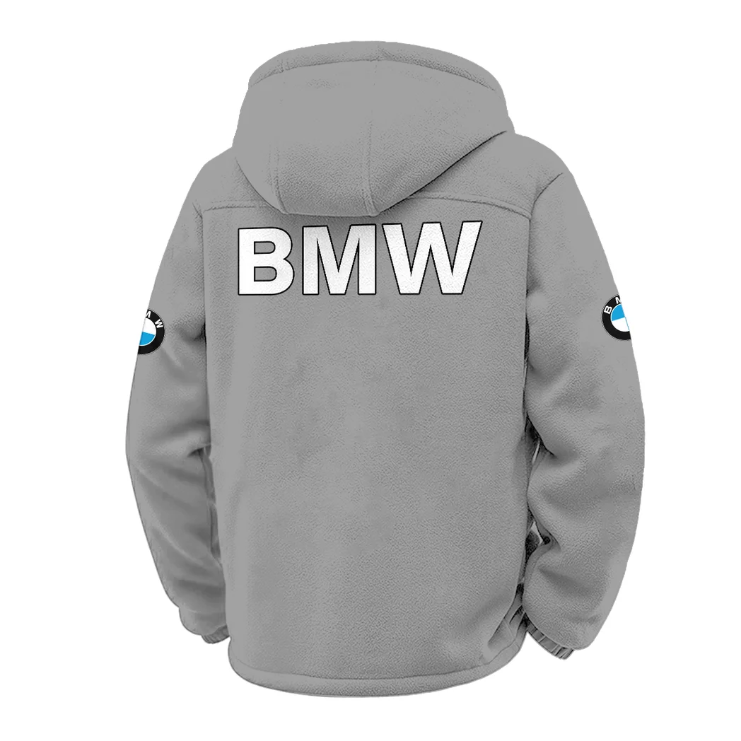 Flagship Sedan Winter Fleece Jacket, Deep Winter Comfort Fleece HVN1451BM - Grey - Image 3