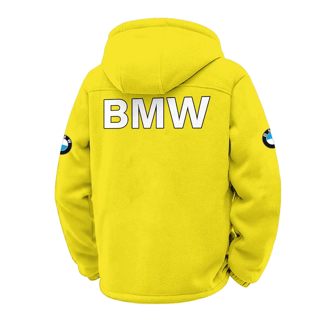 Flagship Sedan Winter Fleece Jacket, Deep Winter Comfort Fleece HVN1451BM - Yellow - Image 3