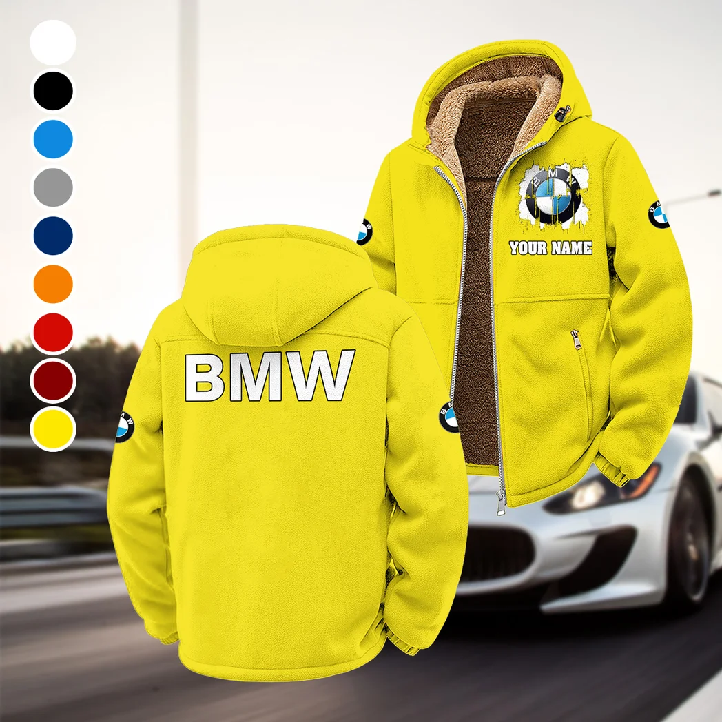 Flagship Sedan Winter Fleece Jacket, Deep Winter Comfort Fleece HVN1451BM - Yellow
