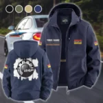Fun Ride Machine Fleece Windbreaker Jacket, Essential Cold & Wind Barrier HVN1451BR - Navy