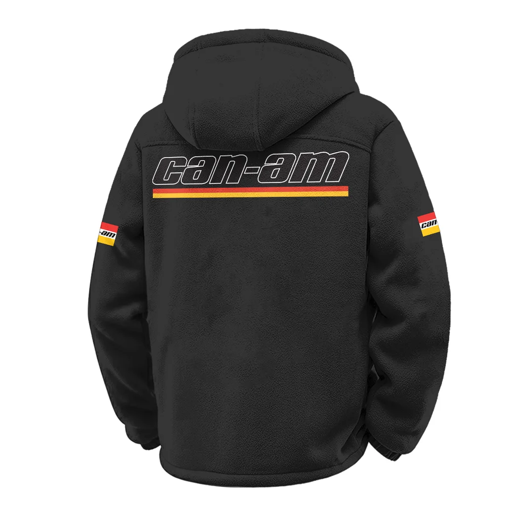 Fun Ride Machine Winter Fleece Jacket, Polar Climate Fleece HVN1451BR - Black - Image 3