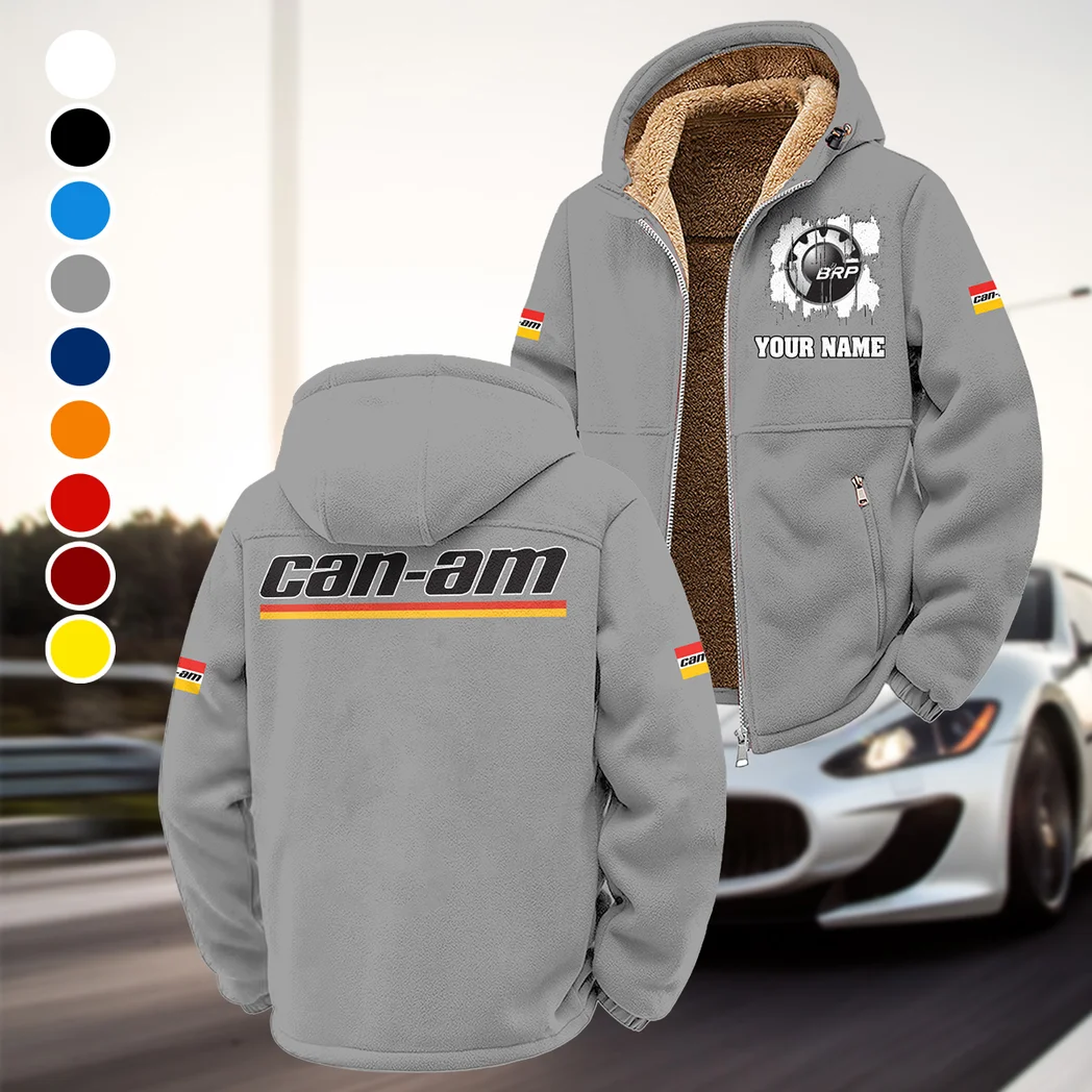 Fun Ride Machine Winter Fleece Jacket, Polar Climate Fleece HVN1451BR - Grey
