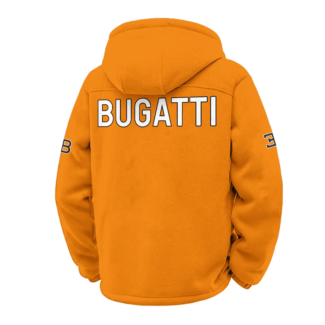 Hypercar Winter Fleece Jacket, Essential Winter Warmth HVN1451BU - Orange - Image 3