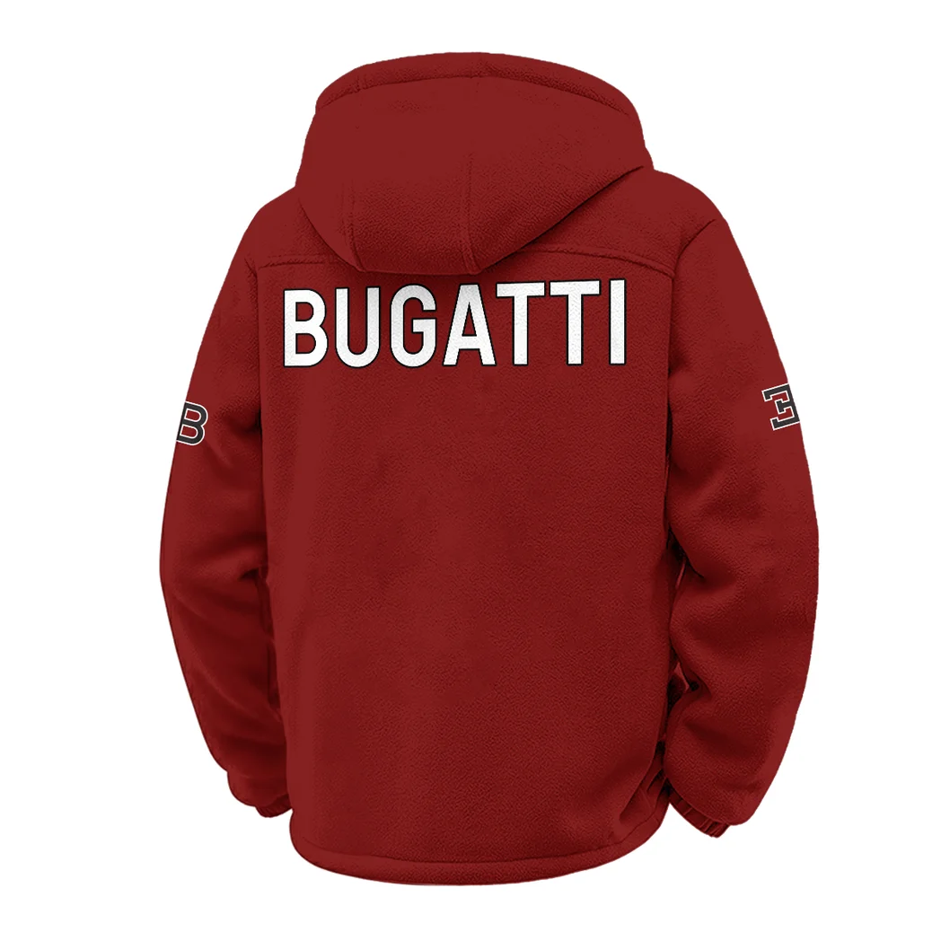 Hypercar Winter Fleece Jacket, Essential Winter Warmth HVN1451BU - Wine - Image 3
