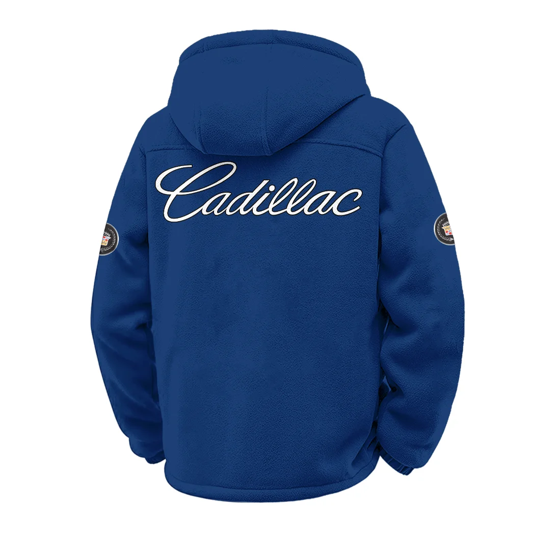 Classic Drive Streetwear Hoodie Winter Fleece Jacket, Superior Thermal Protection HVN1451CA - Navy - Image 3