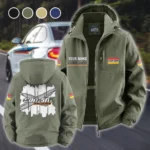 Off-Road Adventure Bike Fleece Windbreaker Jacket, Thermal Wind-Deflector HVN1451CA - Green