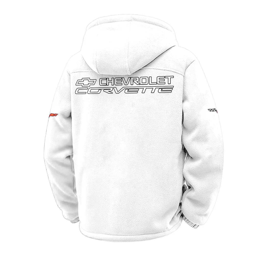 Roadster Winter Fleece Jacket, High-Performance Trail Jacket HVN1451CC - White - Image 3