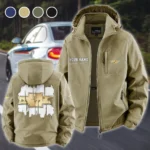 Performance Sedan Fleece Windbreaker Jacket, High-Output Training Jacket HVN1451CE - Khaki
