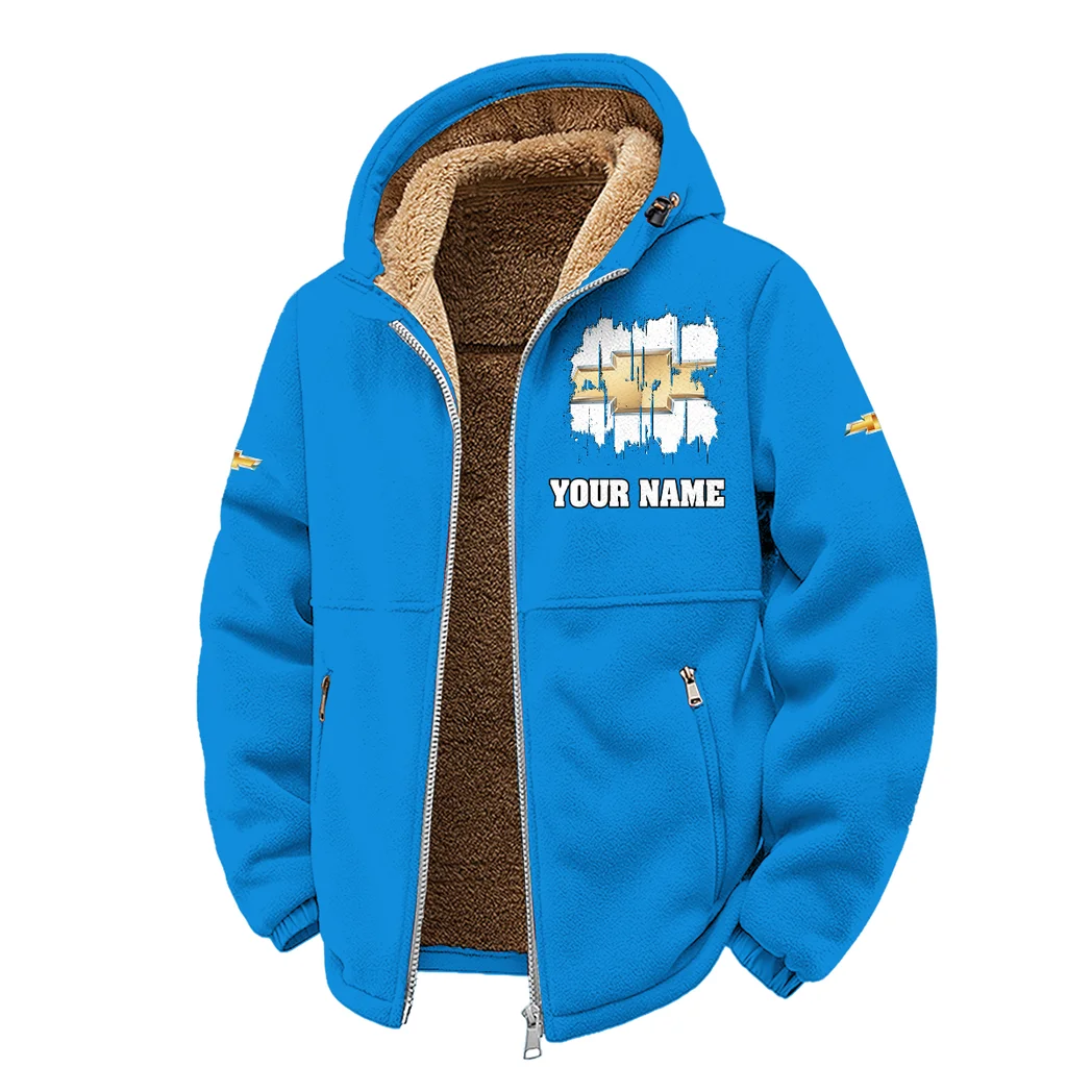 Performance Sedan Winter Fleece Jacket, Dynamic Winter Training Top HVN1451CE - Cyan - Image 2