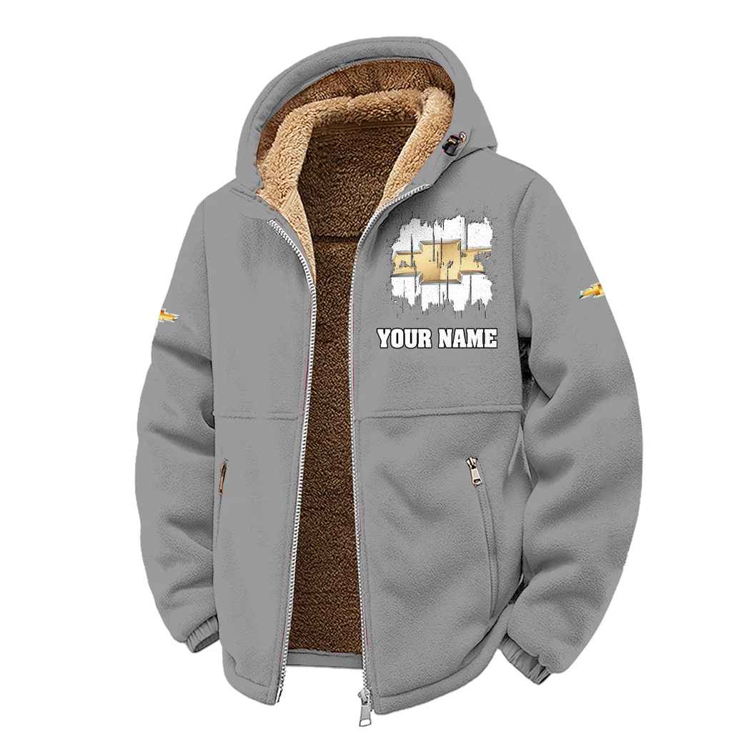Performance Sedan Winter Fleece Jacket, Dynamic Winter Training Top HVN1451CE - Grey - Image 2