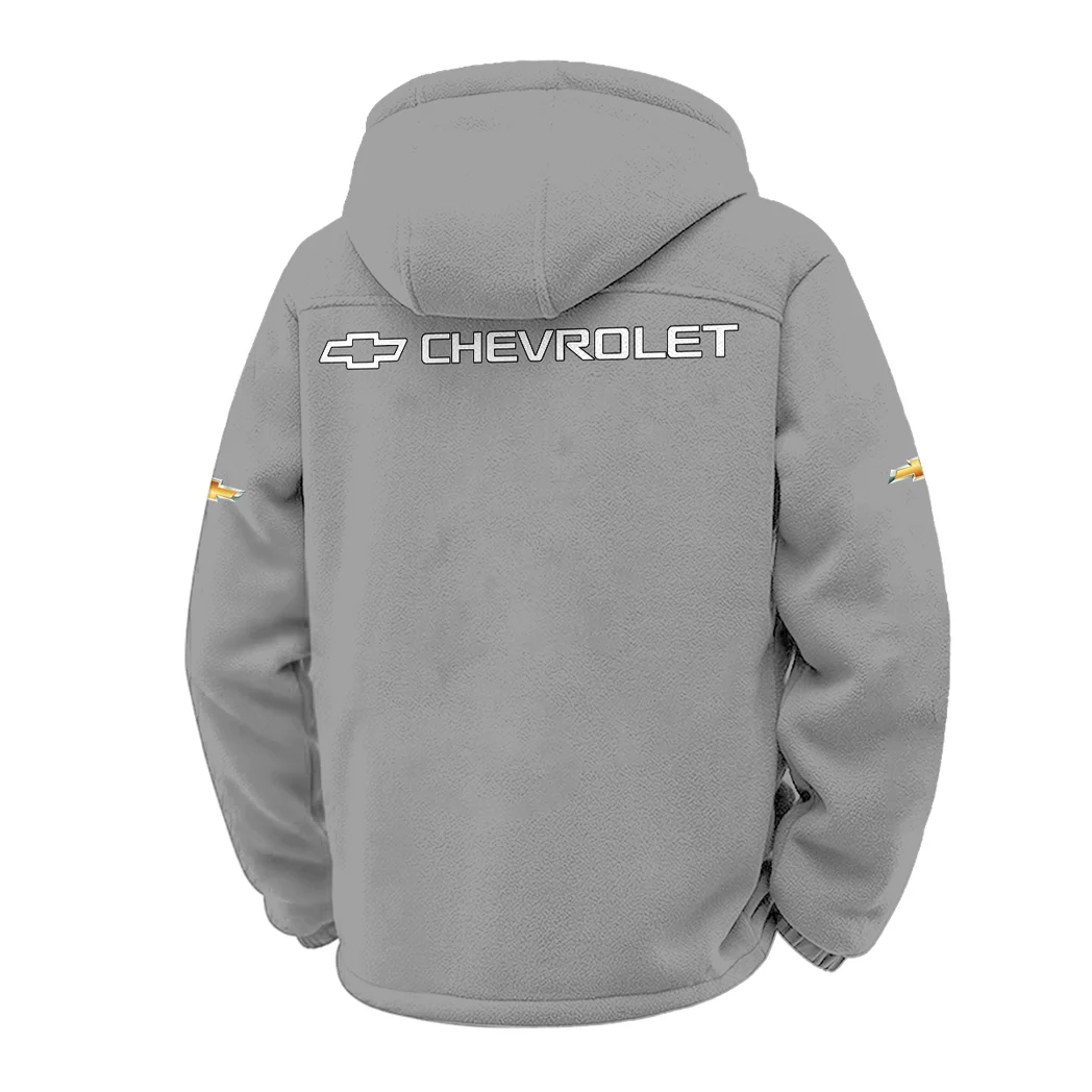 Performance Sedan Winter Fleece Jacket, Dynamic Winter Training Top HVN1451CE - Grey - Image 3
