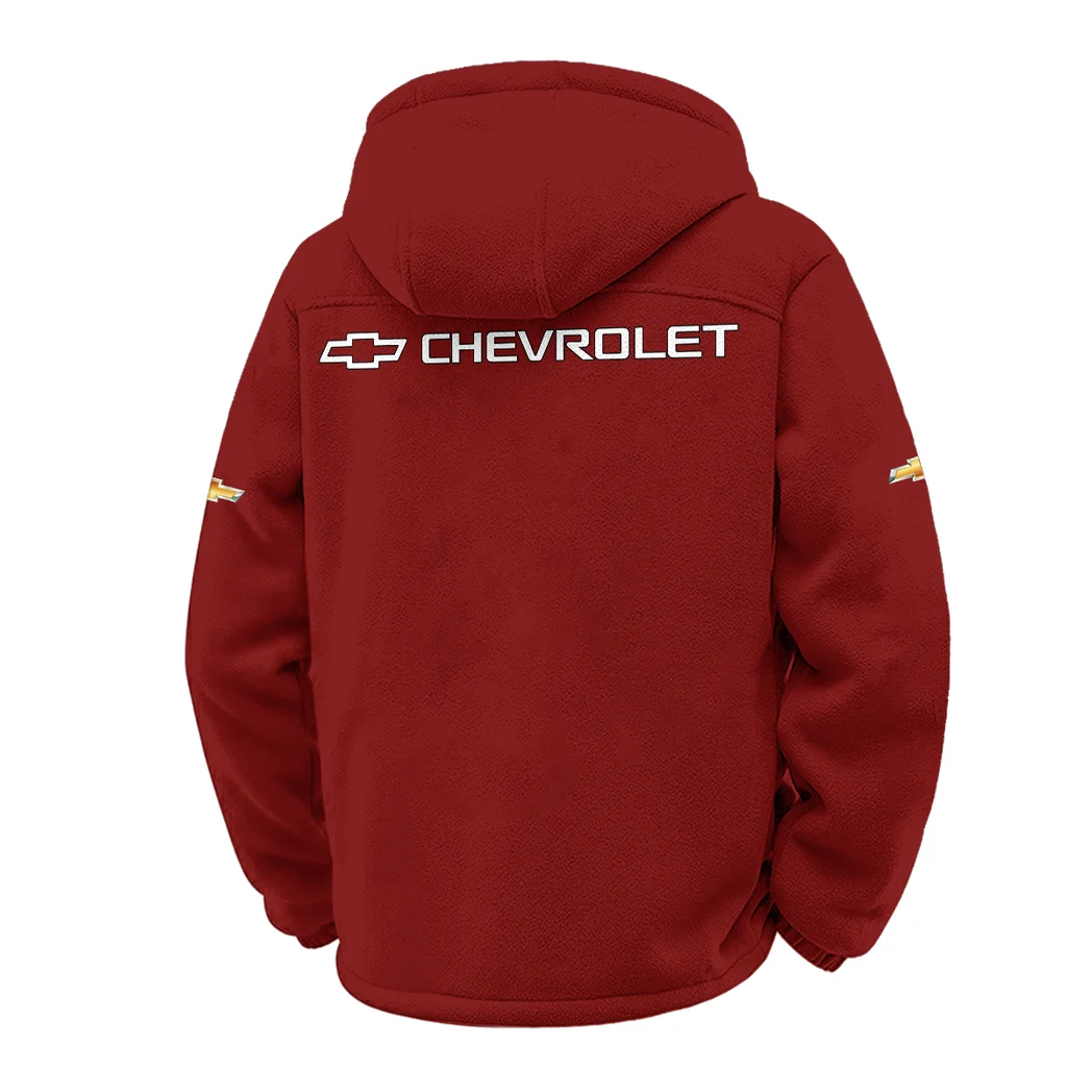 Performance Sedan Winter Fleece Jacket, Dynamic Winter Training Top HVN1451CE - Wine - Image 3
