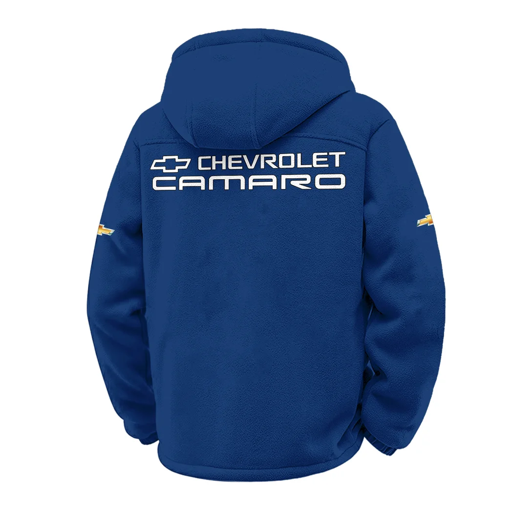 American Speed Car Winter Fleece Jacket, Multi-Sport Winter Layer HVN1451CH - Navy - Image 3