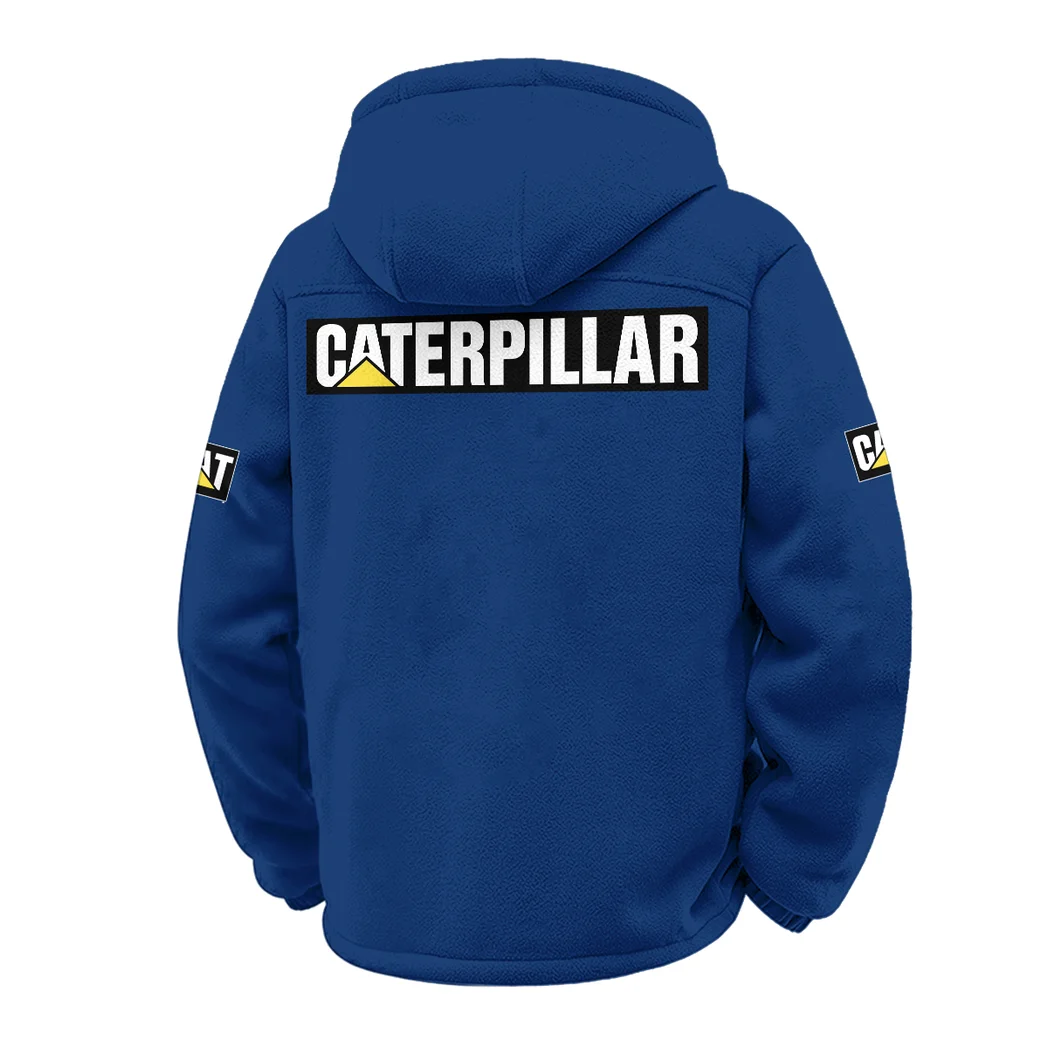 Construction Equipment Winter Fleece Jacket, Technical Mid-Layer Jacket HVN1451CI - Navy - Image 3