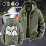 Racing Classic Fleece Windbreaker Jacket, Endurance Sport Barrier HVN1451CO - Green