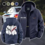 Racing Classic Fleece Windbreaker Jacket, Endurance Sport Barrier HVN1451CO - Navy