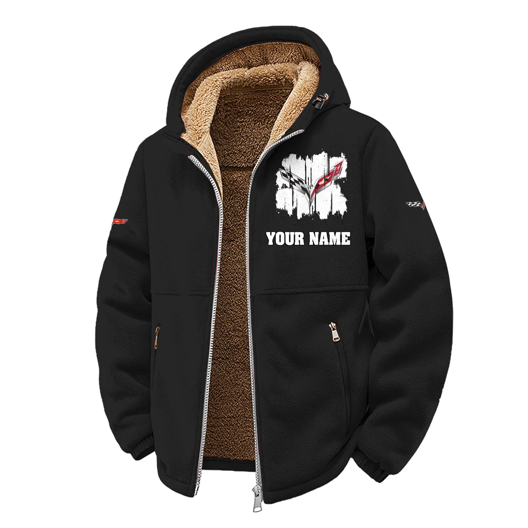 Racing Classic Winter Fleece Jacket, Snow-Ready Active Fleece HVN1451CO - Black - Image 2