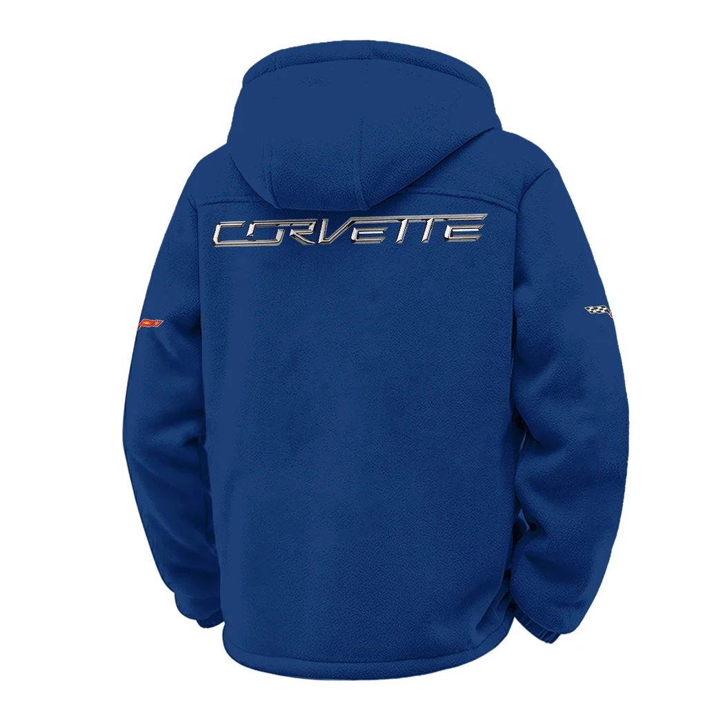 Racing Classic Winter Fleece Jacket, Snow-Ready Active Fleece HVN1451CO - Navy - Image 3