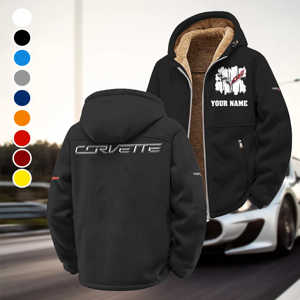 Racing Classic Winter Fleece Jacket, Snow-Ready Active Fleece HVN1451CO - Black