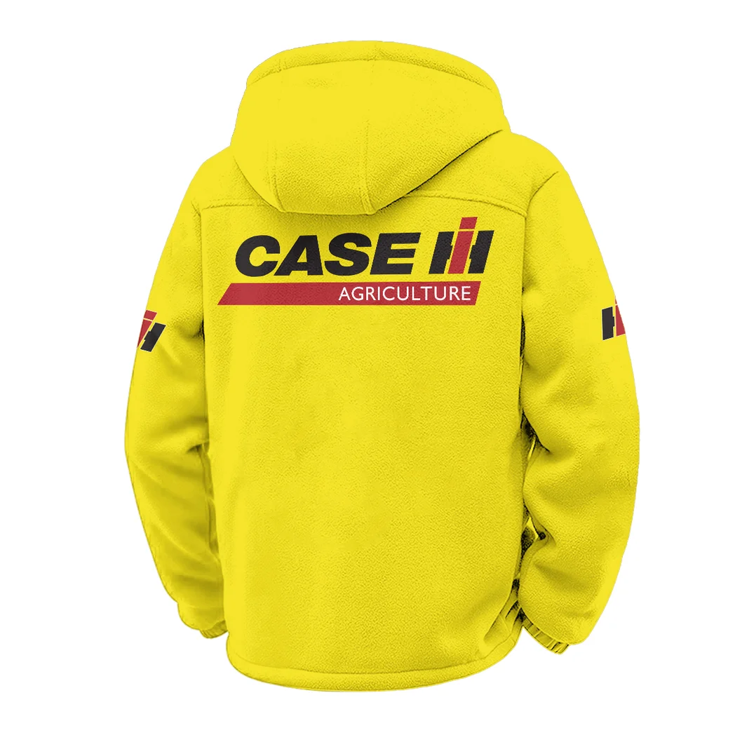 Rural Equipment Winter Fleece Jacket, Cold Weather Hiking Fleece HVN1451CS - Yellow - Image 3