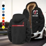 Rural Equipment Winter Fleece Jacket, Cold Weather Hiking Fleece HVN1451CS - Black