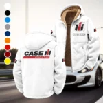 Rural Equipment Winter Fleece Jacket, Cold Weather Hiking Fleece HVN1451CS - White