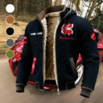 ProForce Diesel Fleece-Lined Hooded Jacket, Sub-Zero Fleece-Lined Shield HVN1451CU - Black