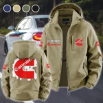 ProForce Diesel Fleece Windbreaker Jacket, Mountain Ascent Windbreaker HVN1451CU - Khaki